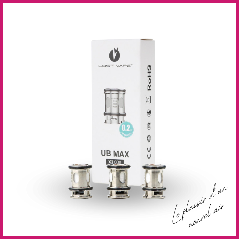 Résistances UB MAX - Lost Vape