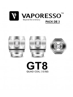 Résistance Vaporesso GT8 0.15